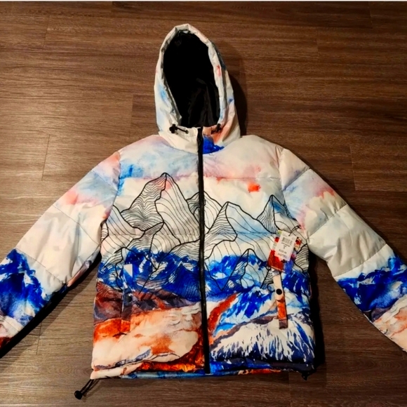 Tango Hotel Artistic Mountains Jacket  Size S Limited Edition Unisex Brand new - Picture 3 of 9